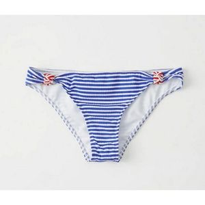 NWT Abercrombie Seersucker Cheeky Bikini Bottom